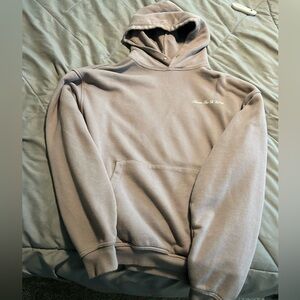 Heaven Has To Wait V2 “Pierce” Hoodie in Pale Gray - M